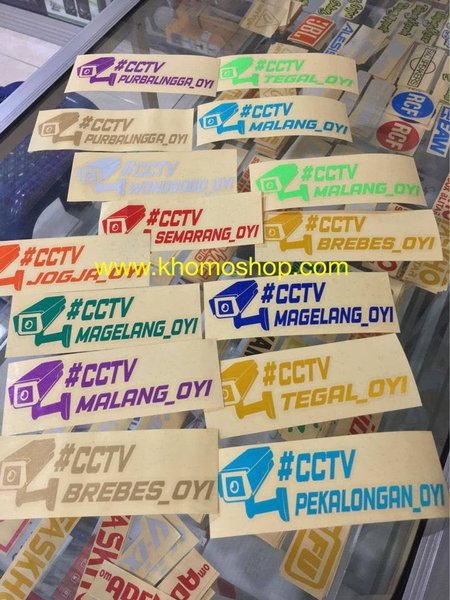 Detail Gambar Stiker Cctv Truk Nomer 30