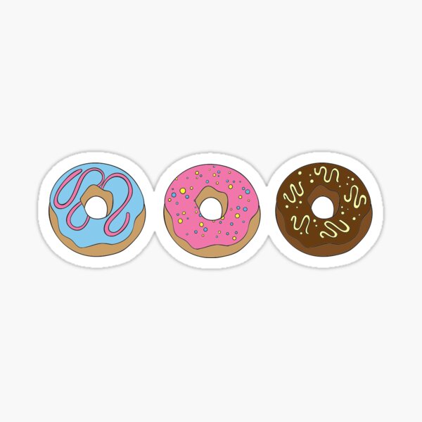 Detail Gambar Stiker Donat Nomer 28