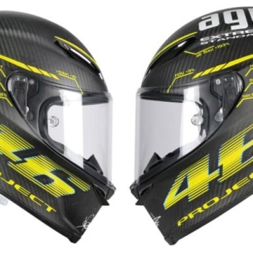 Detail Gambar Stiker Helm Valentino Rossi Nomer 26