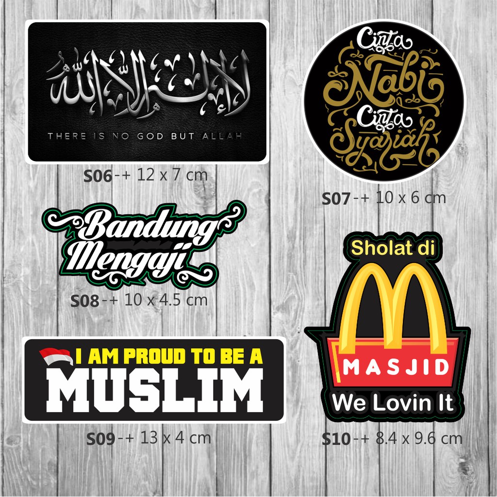 Gambar Stiker Islam - KibrisPDR