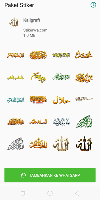 Detail Gambar Stiker Islam Nomer 14