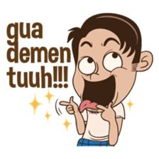 Detail Gambar Stiker Karikatur Lucu Nomer 3