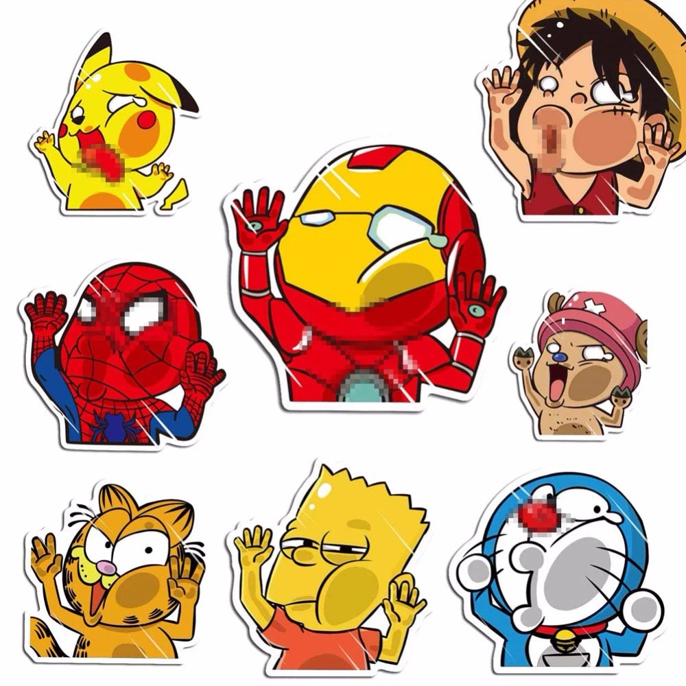 Detail Gambar Stiker Karikatur Lucu Nomer 52