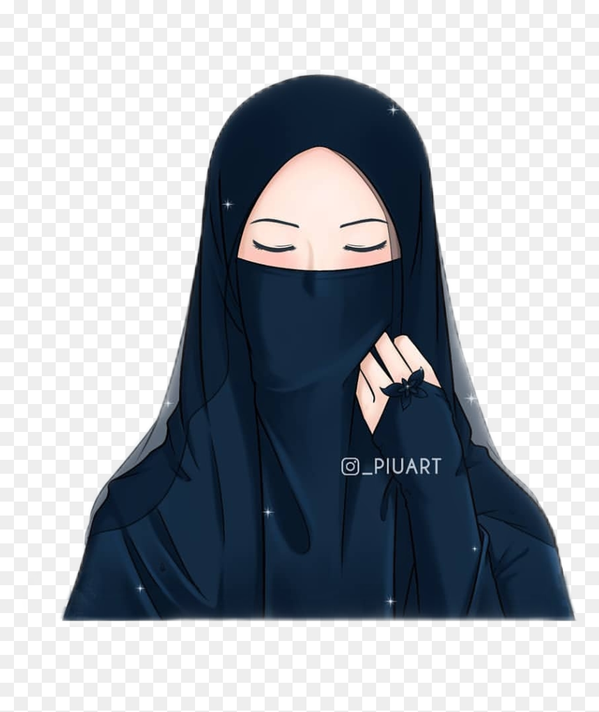 Detail Gambar Stiker Kartun Muslimah Nomer 39