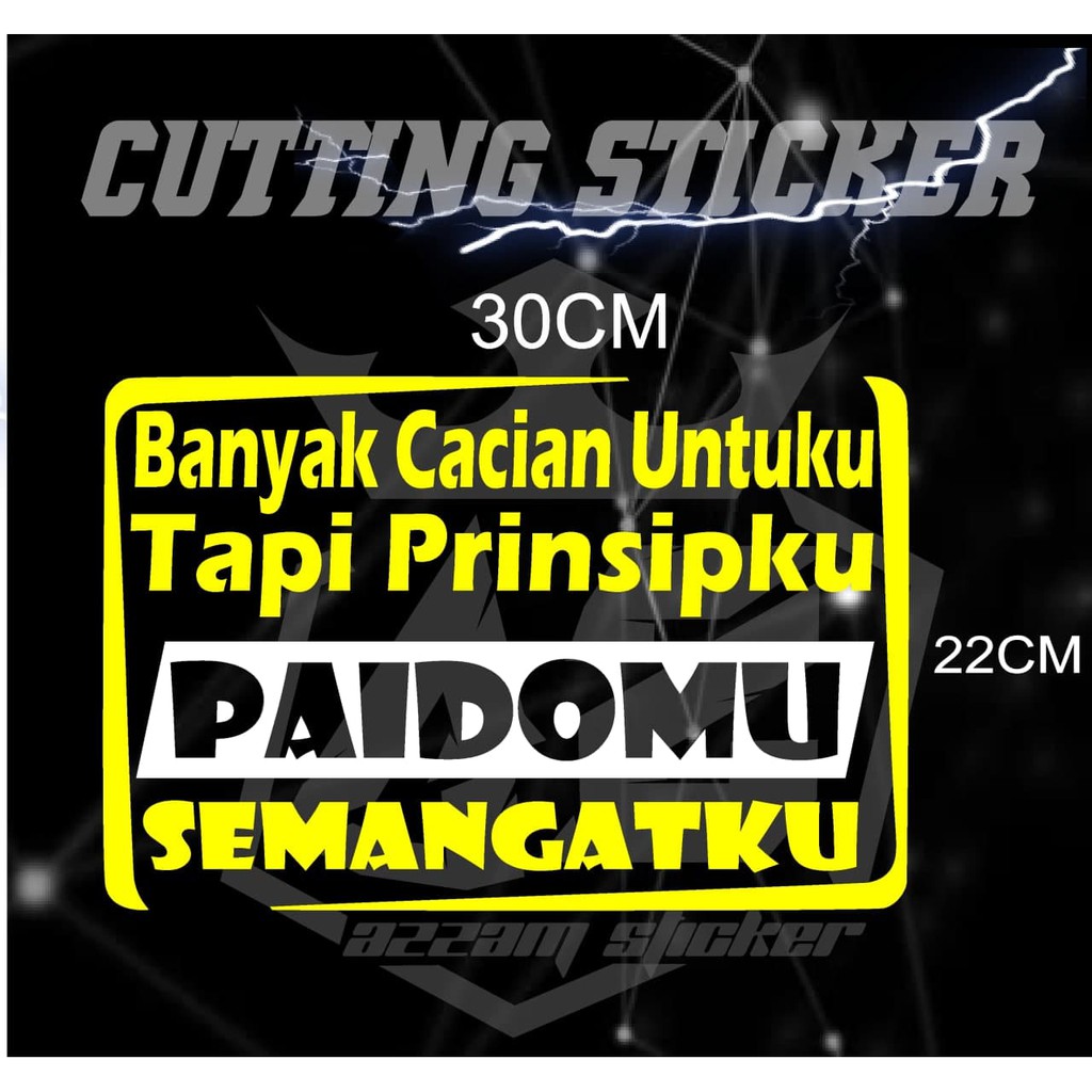 Detail Gambar Stiker Kata Kata Nomer 18