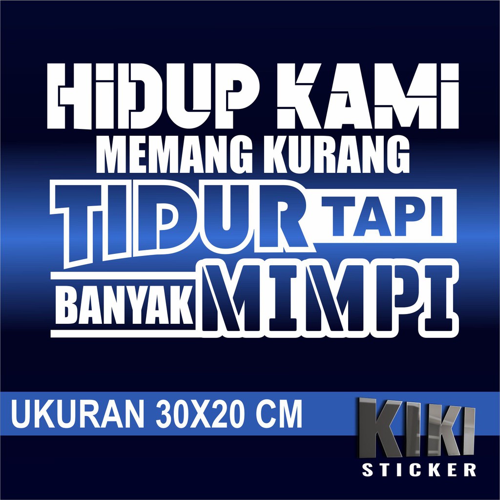 Detail Gambar Stiker Kata Kata Nomer 27