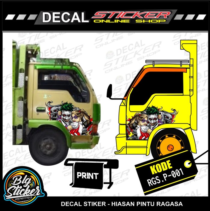 Detail Gambar Stiker Keren Buat Truk Nomer 39