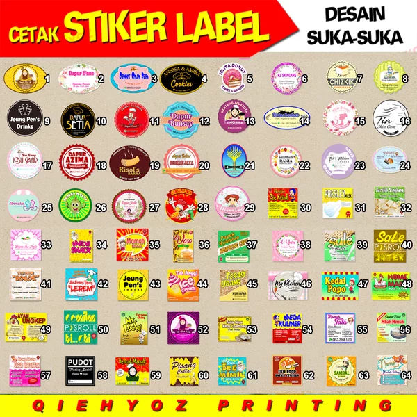 Detail Gambar Stiker Makanan Nomer 10