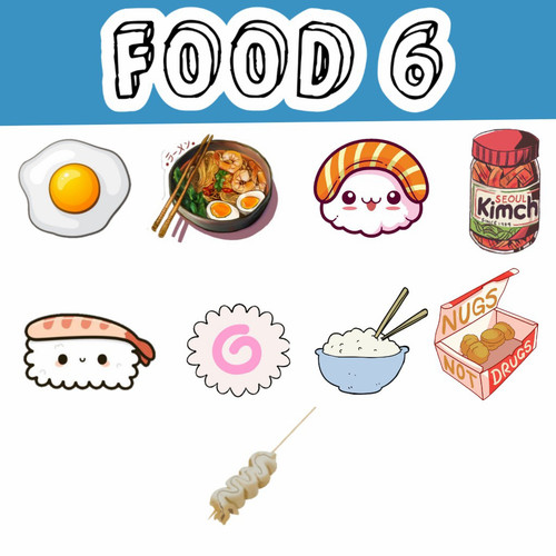 Detail Gambar Stiker Makanan Lucu Nomer 13