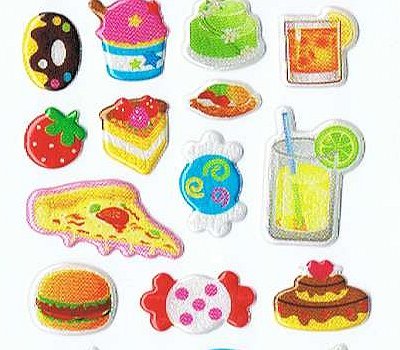 Detail Gambar Stiker Makanan Lucu Nomer 30