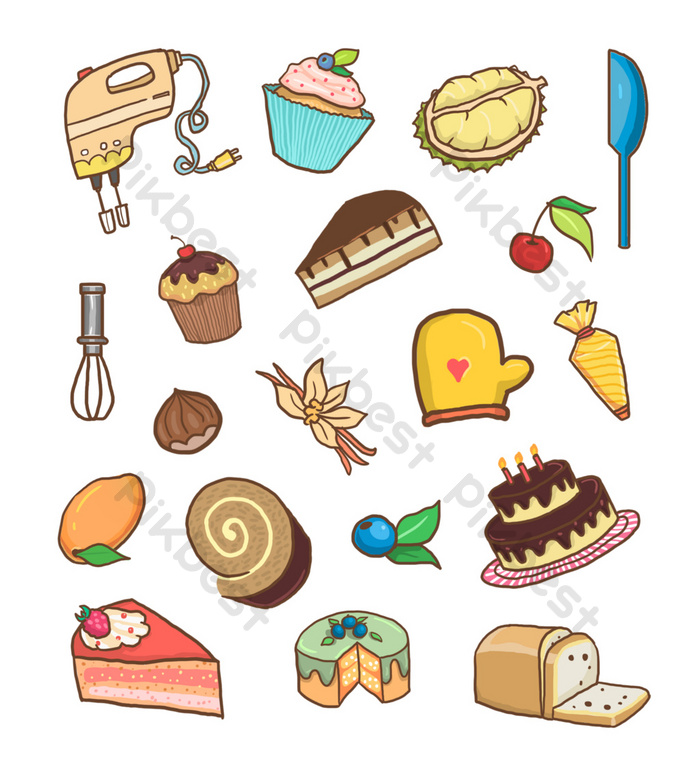 Detail Gambar Stiker Makanan Lucu Nomer 35