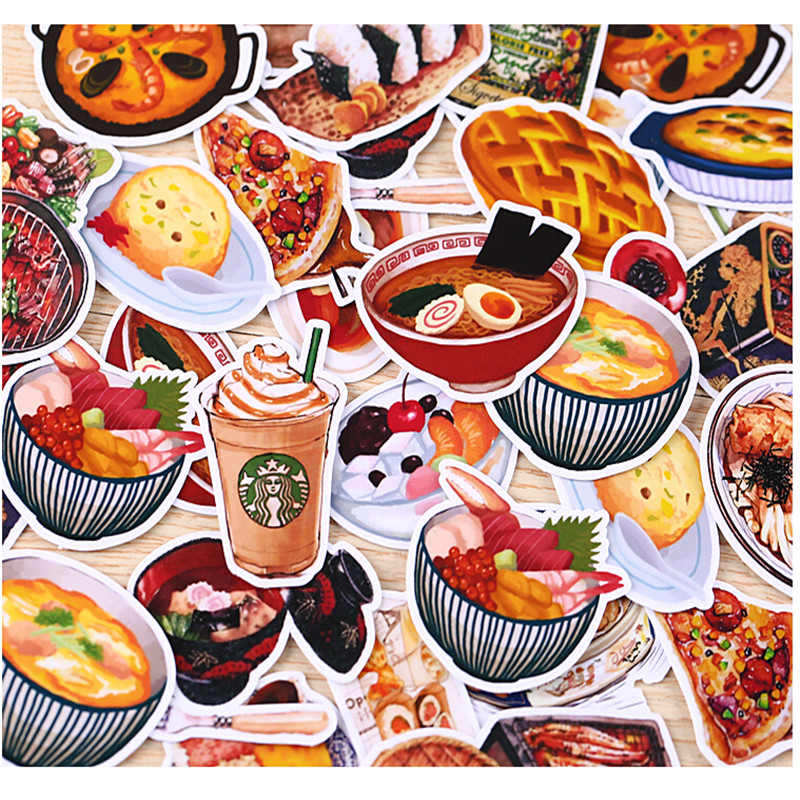 Detail Gambar Stiker Makanan Lucu Nomer 48