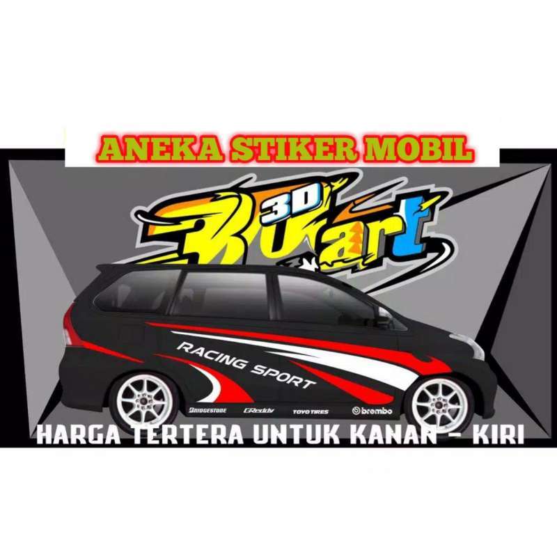 Detail Gambar Stiker Mobil Avanza Nomer 33