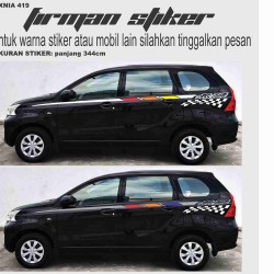 Detail Gambar Stiker Mobil Avanza Hitam Nomer 19