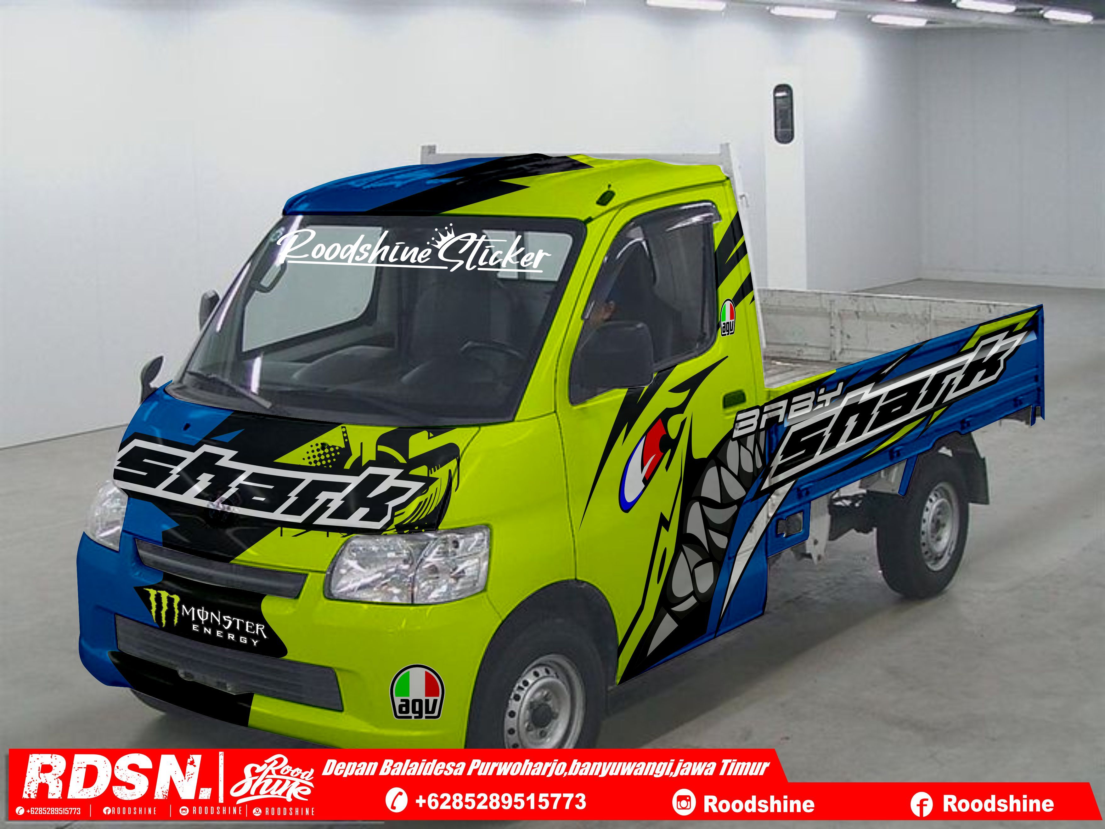 Detail Gambar Stiker Mobil Grand Max Nomer 13