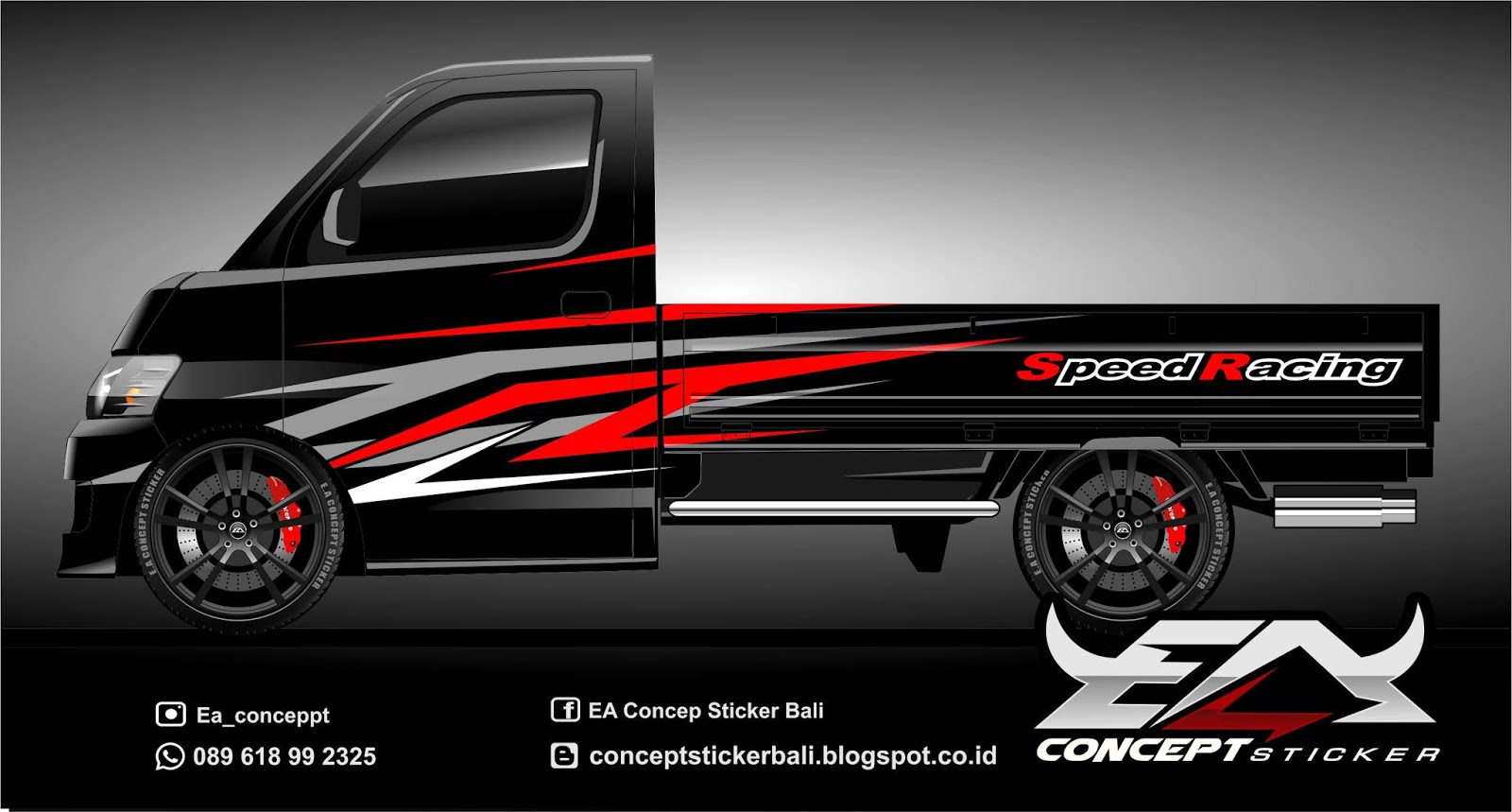 Detail Gambar Stiker Mobil Grand Max Nomer 16