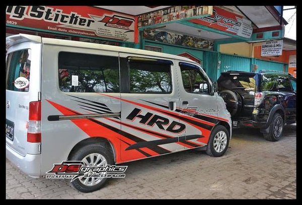 Detail Gambar Stiker Mobil Grand Max Nomer 29