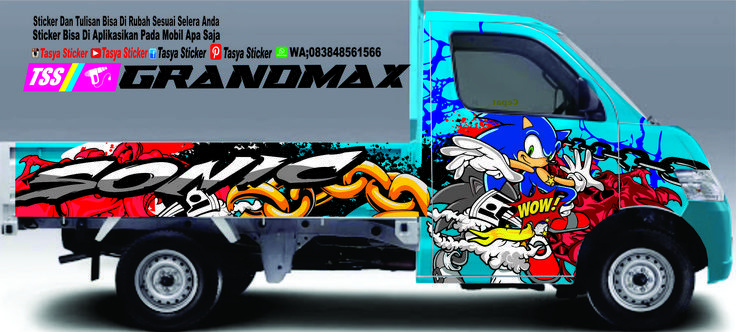 Detail Gambar Stiker Mobil Grand Max Nomer 35