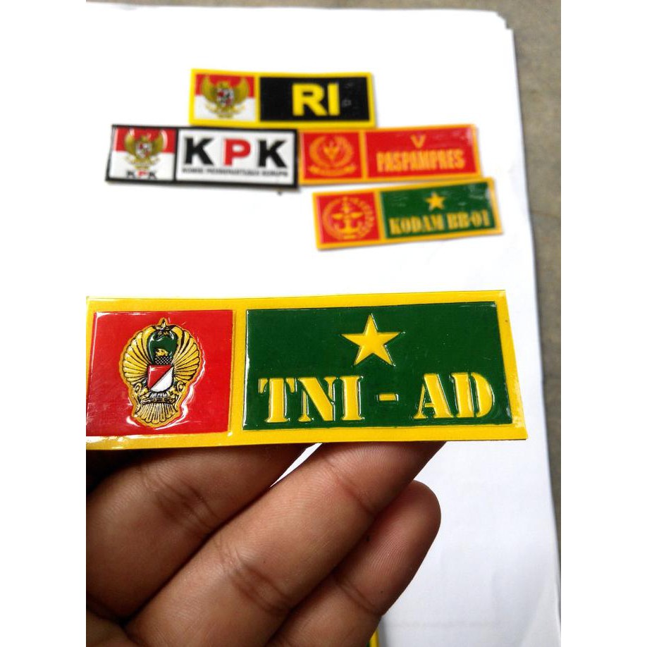 Detail Gambar Stiker Mobil Logo Tni Nomer 20