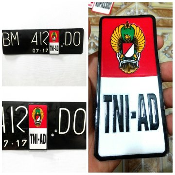 Detail Gambar Stiker Mobil Logo Tni Nomer 5