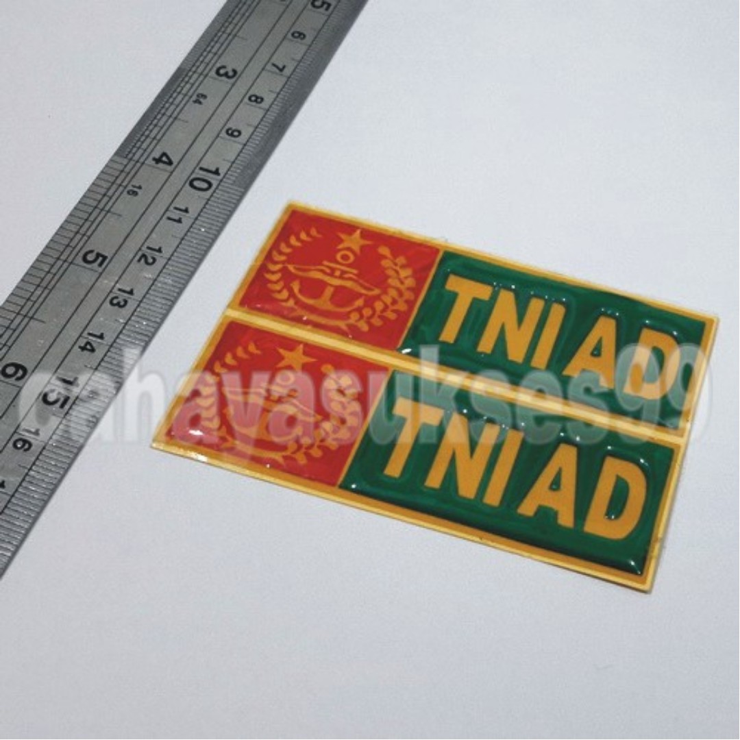 Detail Gambar Stiker Mobil Logo Tni Nomer 40