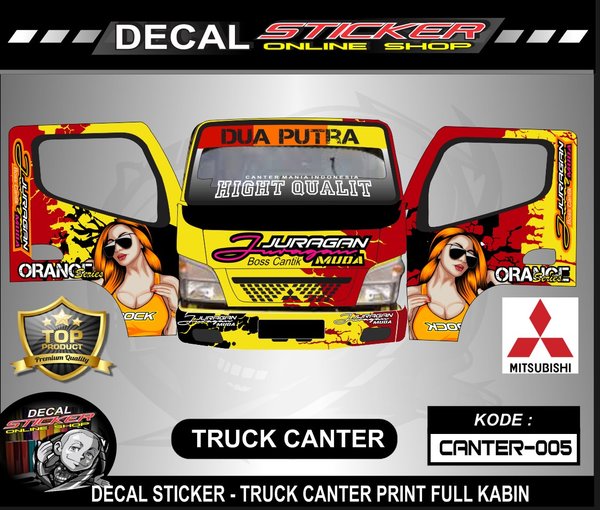 Detail Gambar Stiker Mobil Truk Nomer 18