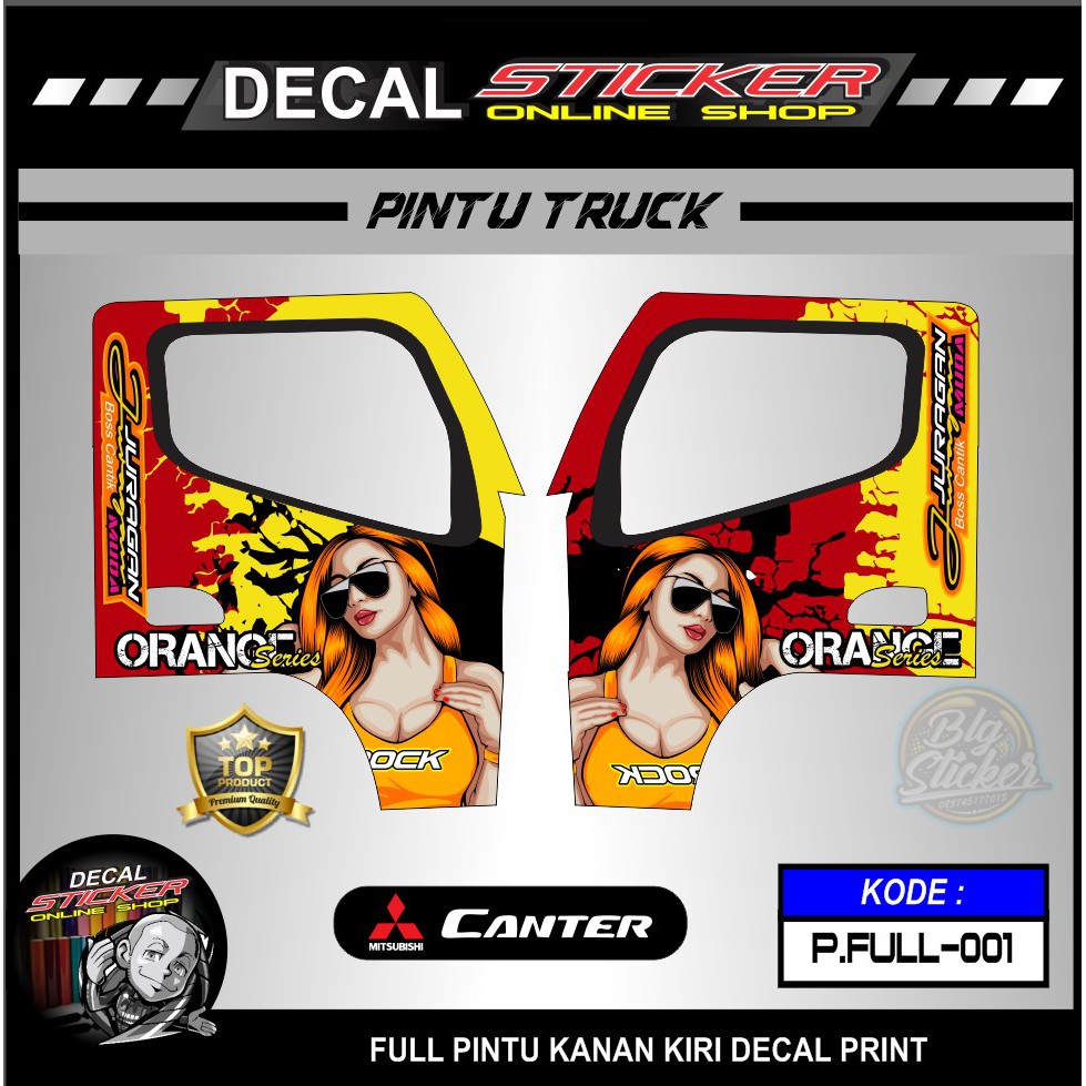 Detail Gambar Stiker Mobil Truk Nomer 7