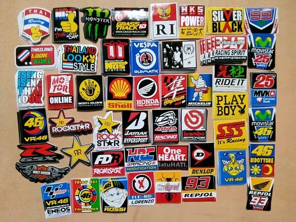 Gambar Stiker Motor - KibrisPDR