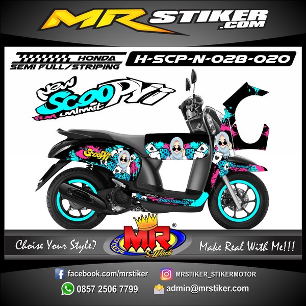 Detail Gambar Stiker Motor Nomer 51