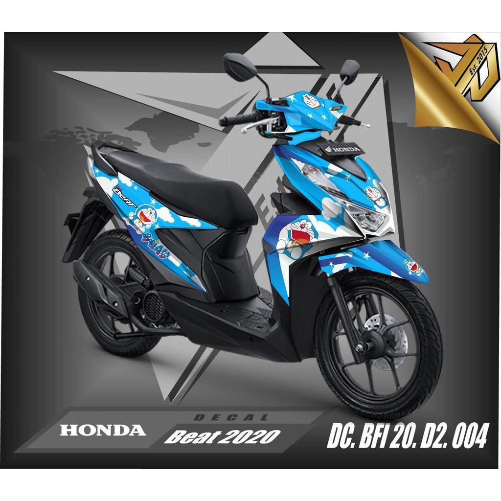 Detail Gambar Stiker Motor Beat Nomer 5