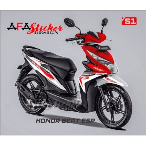 Detail Gambar Stiker Motor Beat Nomer 54