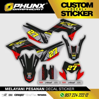 Detail Gambar Stiker Motor Cross Nomer 15