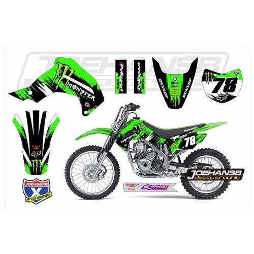 Detail Gambar Stiker Motor Cross Nomer 8