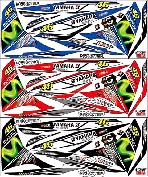 Detail Gambar Stiker Motor Jupiter Mx 135 Nomer 23