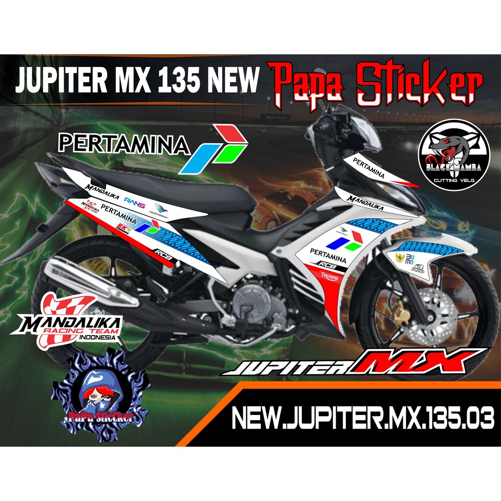 Detail Gambar Stiker Motor Jupiter Mx 135 Nomer 36