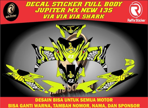 Detail Gambar Stiker Motor Jupiter Mx 135 Nomer 40