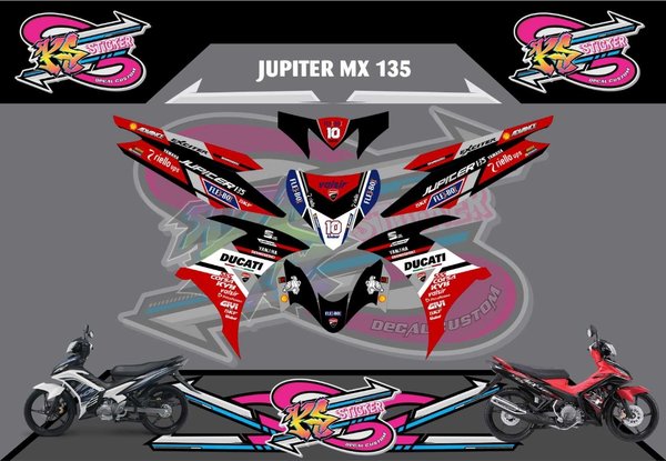 Detail Gambar Stiker Motor Jupiter Mx 135 Nomer 57