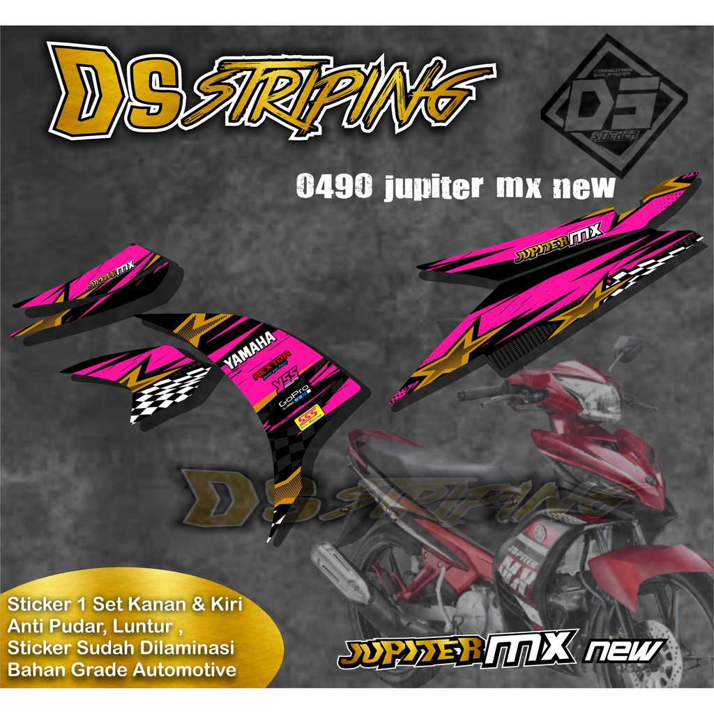 Detail Gambar Stiker Motor Jupiter Mx 135 Nomer 10