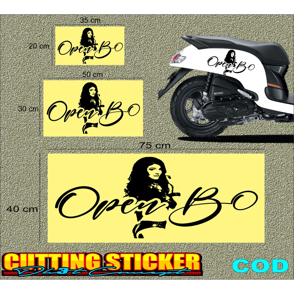 Detail Gambar Stiker Motor Keren Nomer 38