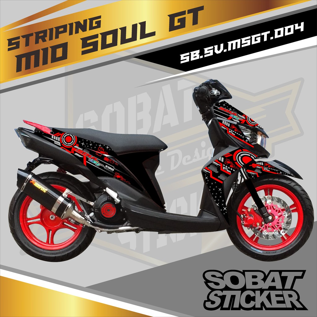 Gambar Stiker Motor Mio Soul - KibrisPDR