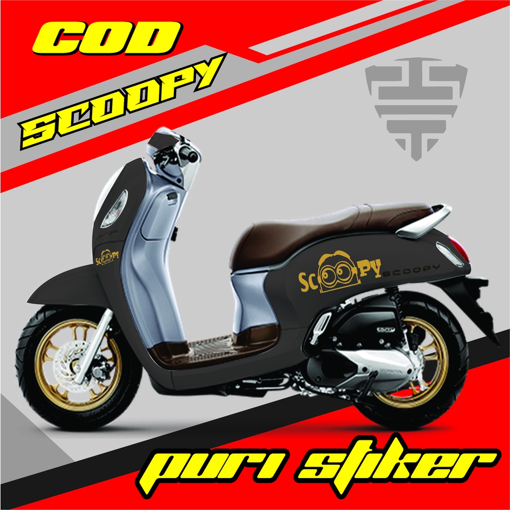 Detail Gambar Stiker Motor Scoopy Nomer 20