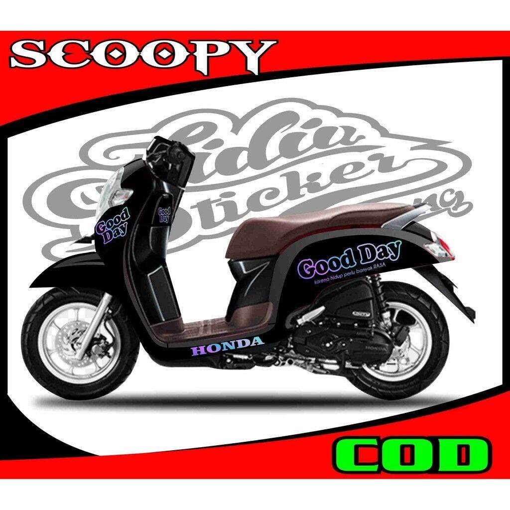 Detail Gambar Stiker Motor Scoopy Nomer 31