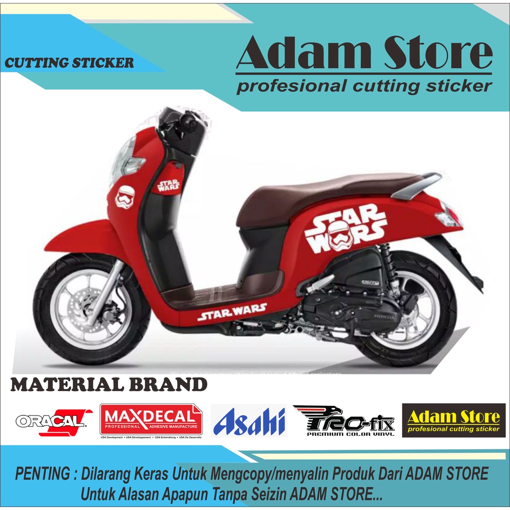 Detail Gambar Stiker Motor Scoopy Nomer 32