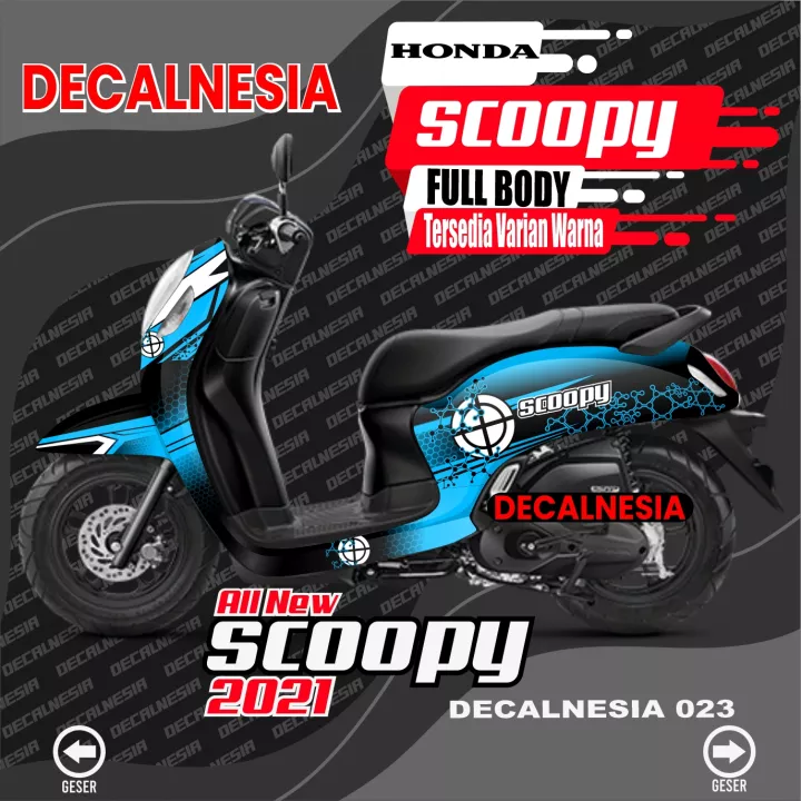 Detail Gambar Stiker Motor Scoopy Nomer 33