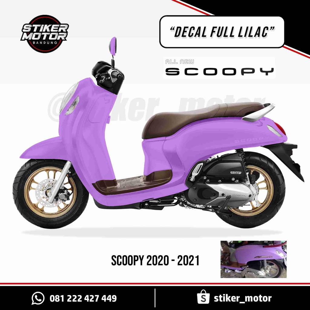 Detail Gambar Stiker Motor Scoopy Nomer 36