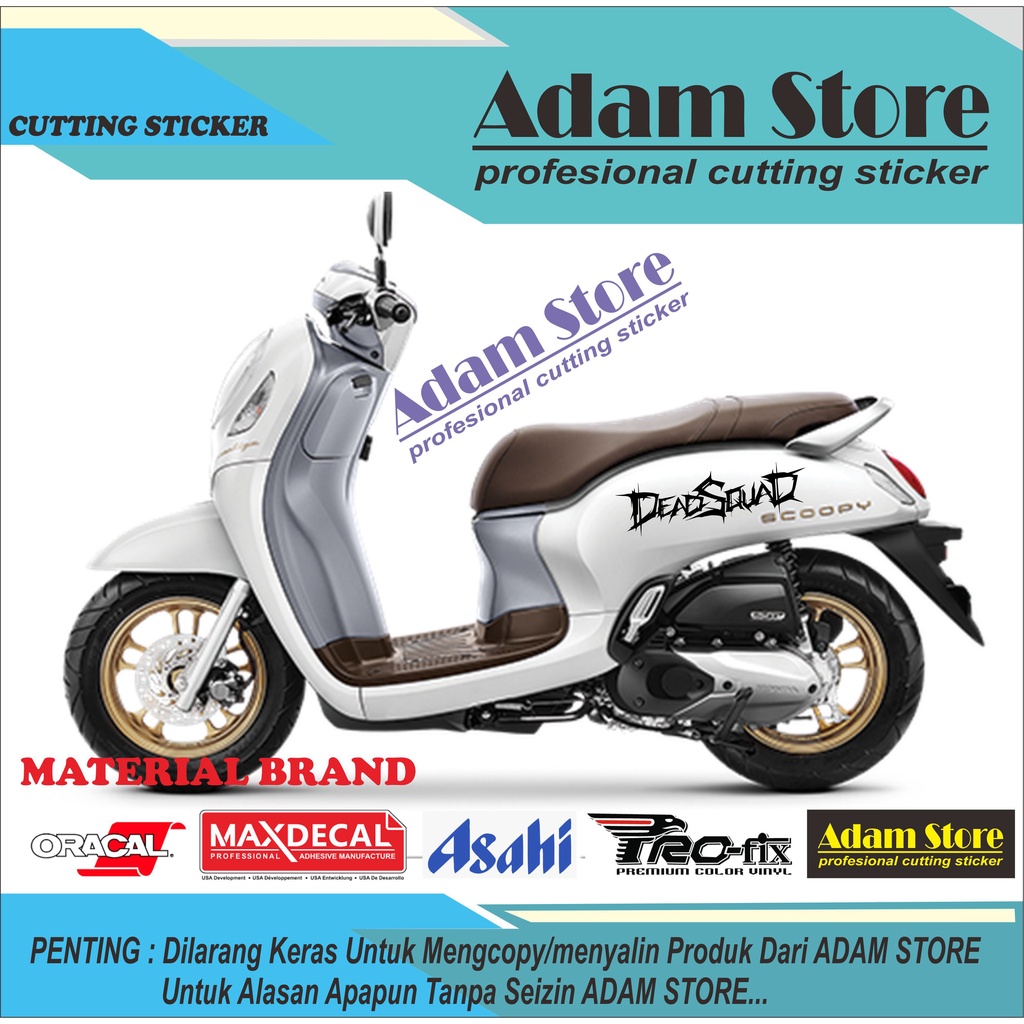 Detail Gambar Stiker Motor Scoopy Nomer 43