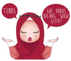 Detail Gambar Stiker Muslimah Nomer 13