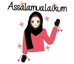 Detail Gambar Stiker Muslimah Nomer 22