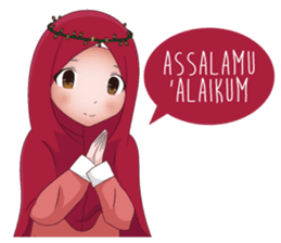 Detail Gambar Stiker Muslimah Nomer 29