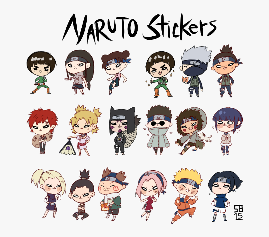 Detail Gambar Stiker Naruto Nomer 11